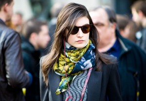 Looks para trabalhar: Inverno (lenço)