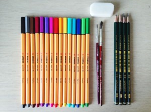Materiais de desenho 2
