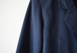 Blazer azul - detalhe