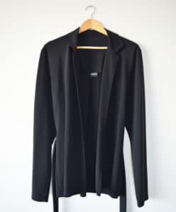 Blazer preto - frente
