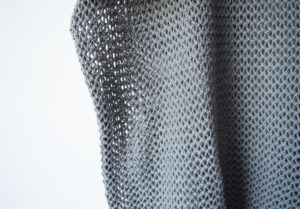 Blusinha de rede - detalhe