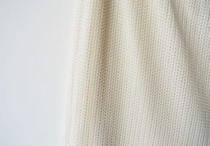 Calça branca - detalhe