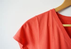 Camiseta laranja - capa