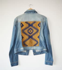Jaqueta jeans Equus costas