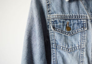Jaqueta jeans - detalhe