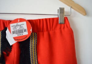 Shorts étnico 284 etiqueta