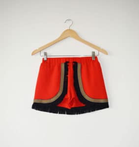 Shorts étnico 284 frente