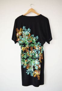 Vestido Dressbarn costas