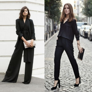 O poder do look total preto - 1