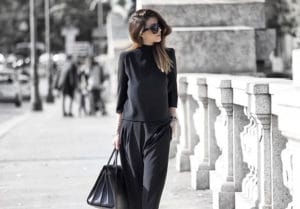 O poder do look total preto - 2