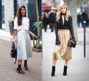 Look metalizado- mais que uma tendência, um estilo de vida! - saias
