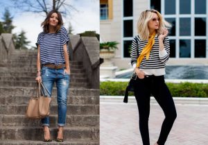 Como usar listras sem cair na mesmice dos looks navy 1