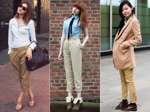 Calça Bege femininas