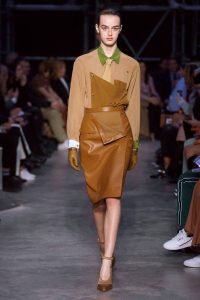 Jaqueta de couro Burberry