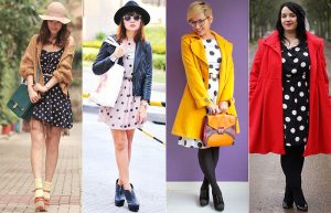 blusa de bolinhas dicas de como combinar