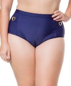 moda praia plus size primavera verão cós alto