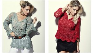 roupas de croche