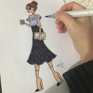 como desenhar roupas modelo 03