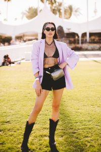 Look Coachella Transparência