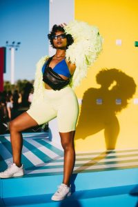 Look Coachella Texturas