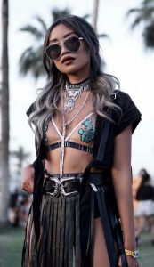 Looks Lollapalooza Body Chain
