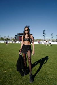 Look Coachella Transparência