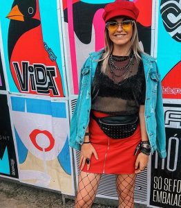 Looks Lollapalooza Couro