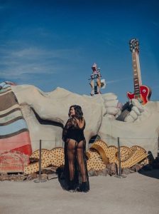 Look Coachella Transparência