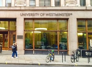 Faculdade de moda, curso de moda, University of Westminster, Reino Unido