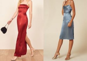 Vestidos de cetim