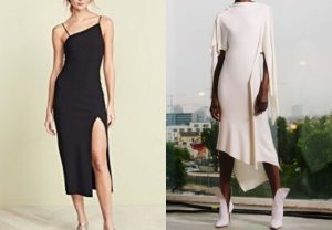 Vestidos assimétricos