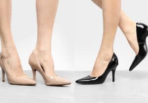 Scarpin de cor neutra!